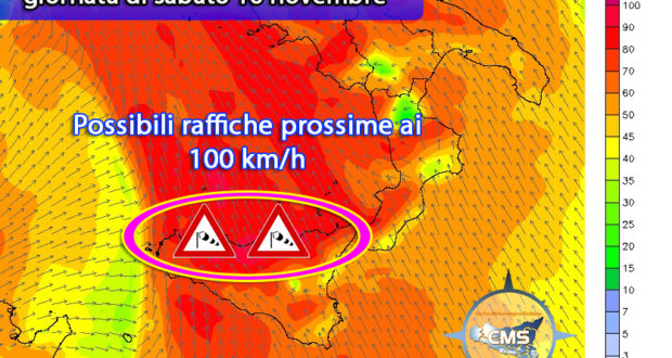 Ci Attende Un Weekend Burrascoso Con Venti Forti E Temperature In