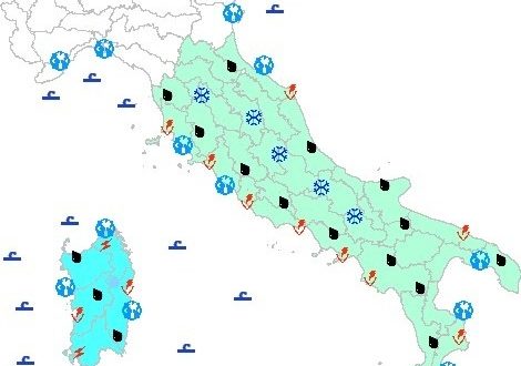 Bollettino Di Vigilanza Meteorologica Per Luned 21 Gennaio 2019 ...